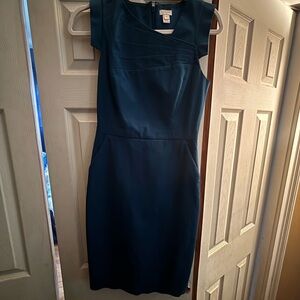 Teal Sheath Dress